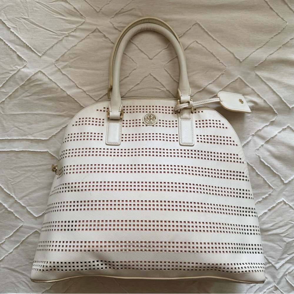 Tory Burch Leather Satchel